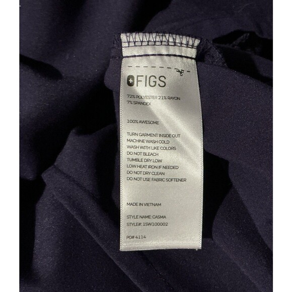 Figs Scrub Top Technical Collection Casma Purple Women’s Size 4XL - Picture 6 of 7